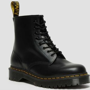 Dr. Martens 1460 Bex Smooth Leather Platform Lace-up Boots Size 8